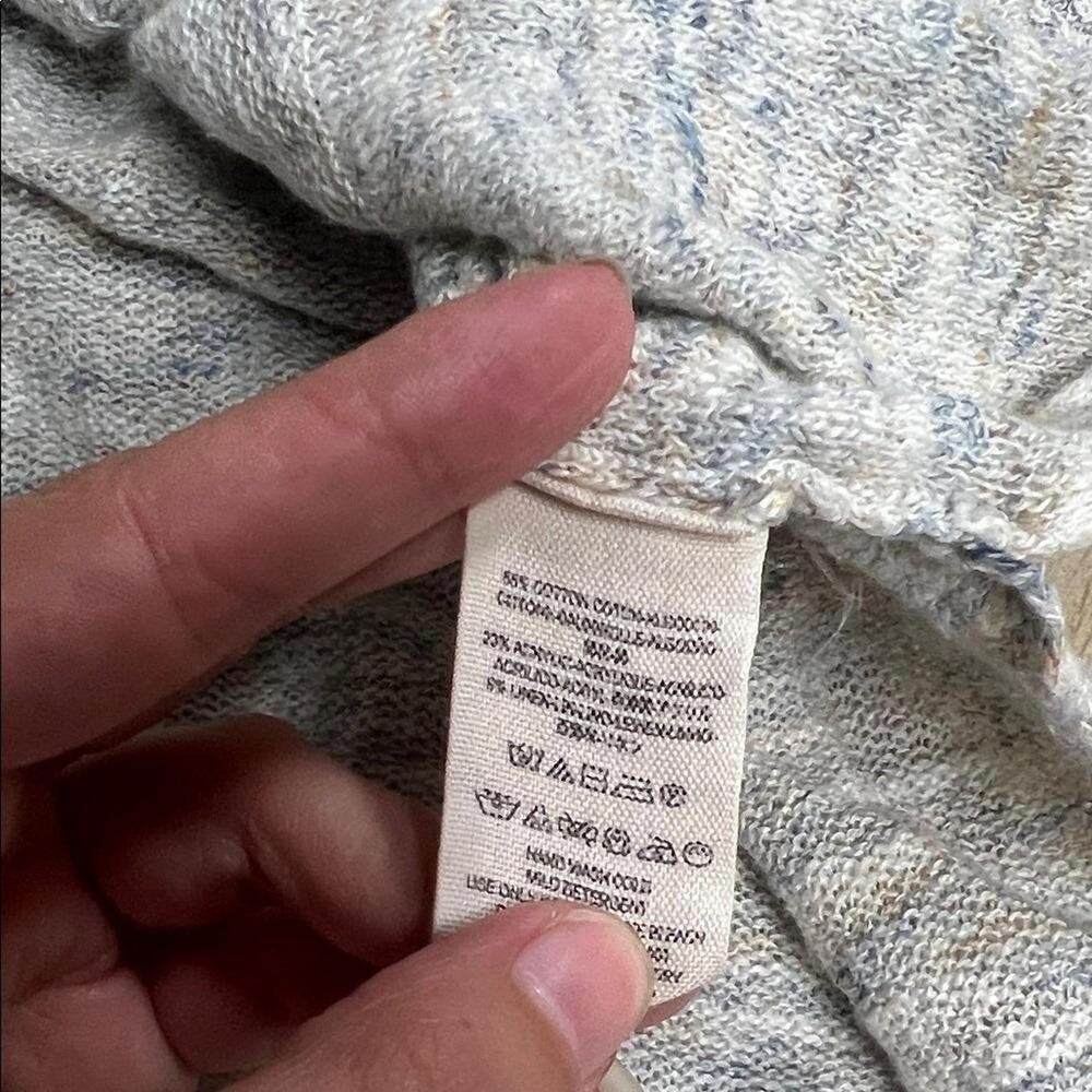 Free People Light Gray Cardigan Sweater - Picture 3 of 5